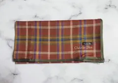 【新品未使用】ChristianDior　メンズ　チェック柄　ハンカチのサムネイル