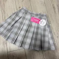 ピンクラテ　新品　チェックスカート