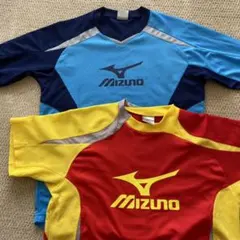 ミズノ プラクティスシャツ 2枚セット