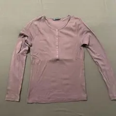 ZARA リブ長袖カットソー