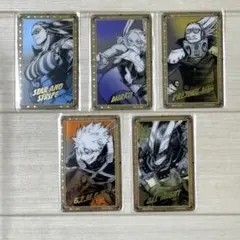 僕のヒーローアカデミア　原画展　箔押しクリアカードコレクション　爆豪勝己