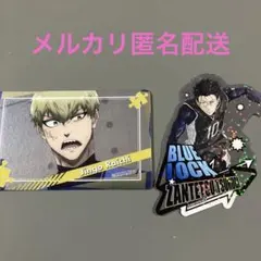 ブルーロック　メタリックカード　ステッカー　雷市　斬鉄　2枚セット