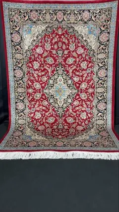 最高級シルクペルシャ絨毯 58×92cm 288万ノット - メルカリ