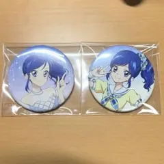 アイカツ！ 10th ソレイユたっぷり缶バッジ 霧矢あおい 2個
