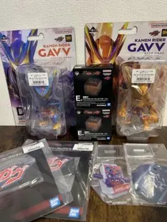 仮面ライダーゼッツ　ガヴ　一番くじ８点セット