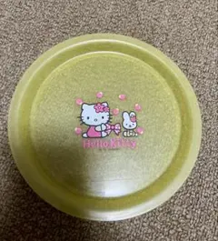 【当時品】 平成レトロ　ハローキティ プラスチック製プレート（皿）