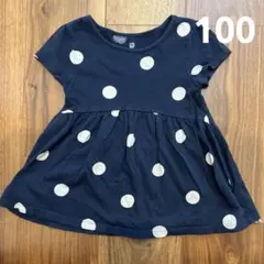 baby GAP ドット柄 チュニック フレアTシャツ 3歳用 100cmのサムネイル