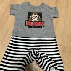 X-LARGE KIDS ゴリラロンパース　70.80