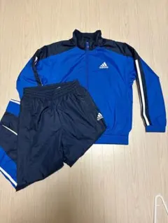 アディダス　ウィンドブレーカー上下　ジャージ上下　シャカ　130㎝