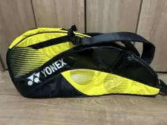 YONEX ラケットバッグ 黒/黄色