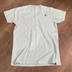 Hurley VネックTシャツ S ミント
