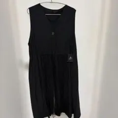 【新品未使用品】Artemis ノースリーブ ロングジレ ブラックのサムネイル