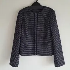 ☆新品タグ付き9号M☆Reflectノーカラージャケット