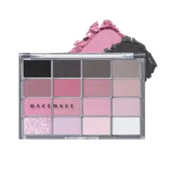WAKEMAKE ソフトブラーリングアイパレット 16 ブラックハッシュのサムネイル