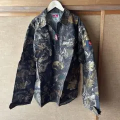 HELLRAZOR half zip shirt real tree mサイズ