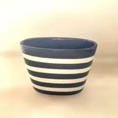 草月流　ストライプデザイン花瓶