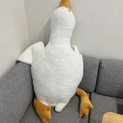 難アリ メガ　BIG くったりアヒル　ぬいぐるみ