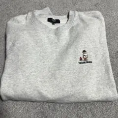 BEAMS タケシベア グレー Mサイズ スウェット