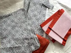 ともとも様専用　1/19迄お買い上げ可能　黄八丈着物　羽織　高級呉服店にてお誂え