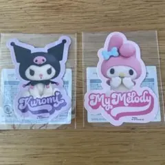 マイメロディ＆クロミ　ステッカー