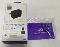 NovaPort DUO Ⅱ 45W2C Built in CORD REEL