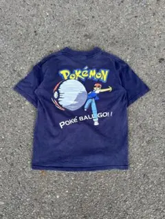 90s Pokémon vintage Tシャツ 任天堂公式 フェード