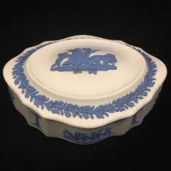 S437ウェッジウッド ジャスパーウェア ピルケース・小物入れ
