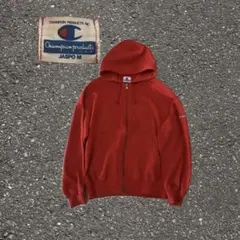 champion サーマル ジップパーカー ワッフル 90s 日本製