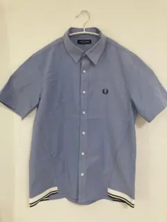 フレッドベリーリブ付きシャツ PANELED RIB HEM SHIRT