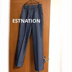 エストネーションESTNATIONアンティークセンタープレスジーンズ34のサムネイル