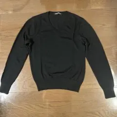 Neil Barrett ブラック Vネック ニット