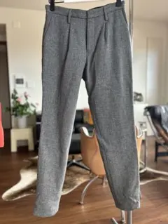 新品‼️John bull グレー ヘリンボーン ウール混 スラックスのサムネイル