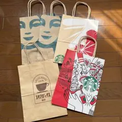 スターバックス ショップ袋 5枚セット