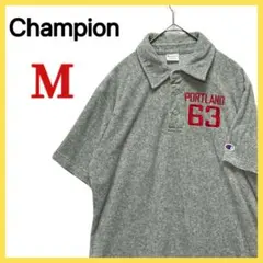 Champion チャンピオン 半袖 ポロシャツ グレー Ｍサイズ トリコタグ