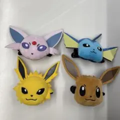 ポケットモンスター フェイスぬいぐるみクリップ イーブイフレンズ