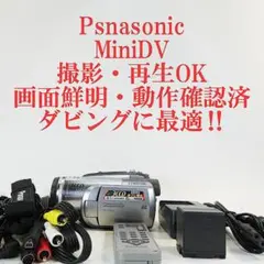 パナソニックNV-GS300【動作確認済】MiniDVビデオカメラダビングに最適