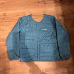 mont-bell 中綿コート 青　ベージュ　リバーシブル