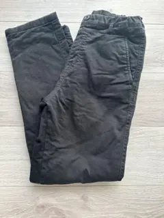 ユニクロ　暖パン　黒デニム　150サイズ