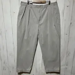 90s ラルフローレン ANDREW ツータック チノパン W38 ビッグサイズ