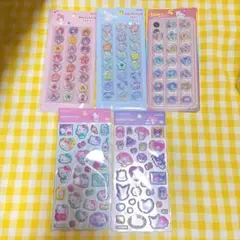 【正規品】 サンリオ サンスター おはじきシール ポップデコパーティー