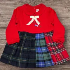 日曜日迄値下げ　未使用　ミキハウス ワンピース 80cm
