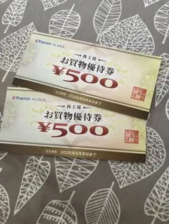ヤマダ電機　お買い物優待券1,000円分　株主優待