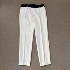 テーパードパンツ ウエスト黒 サイズJPN 9