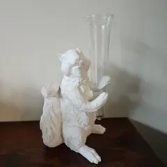 リスモチーフ フラワーベース 花瓶のサムネイル