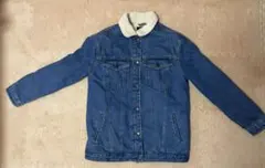 Pull & Bear ボア襟付きデニムジャケット