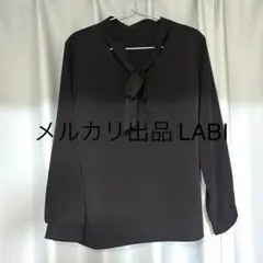 リボンブラウス 長袖