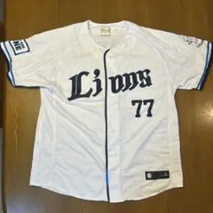西武ライオンズ　松井稼頭央　77 ユニフォーム　Mサイズ