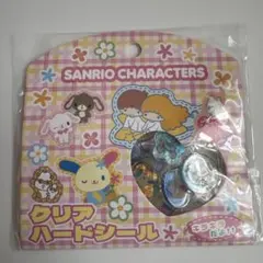 サンリオ　おはじきシール　クリアハードシール　正規品