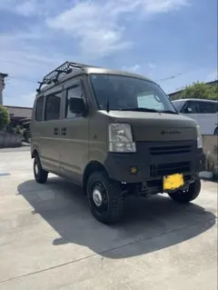 スズキ エブリィ ブラック リフトアップ AT 切替4WD 訳アリ - メルカリ