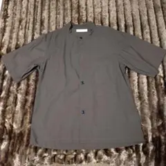 GREEN LABEL RELAXING 半袖シャツ ダークグレー